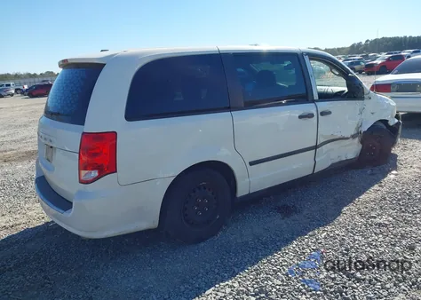 2013 Dodge Grand Caravan American Value Pkg z USA, uszkodzony, nr VIN 2C4RDGBG9DR506906